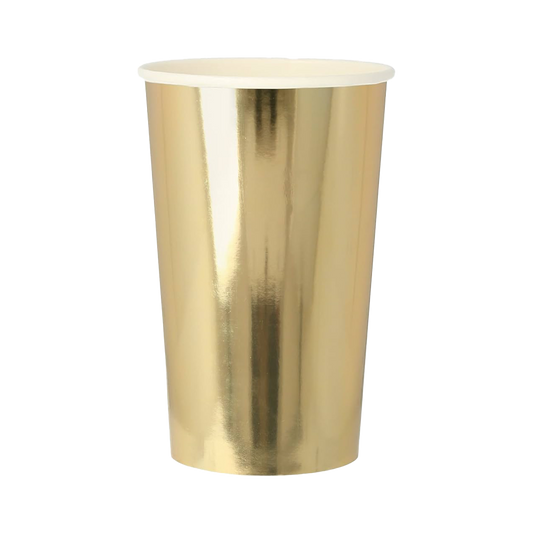 Gold Highball Cups