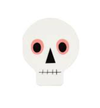 Neon Skull Napkins