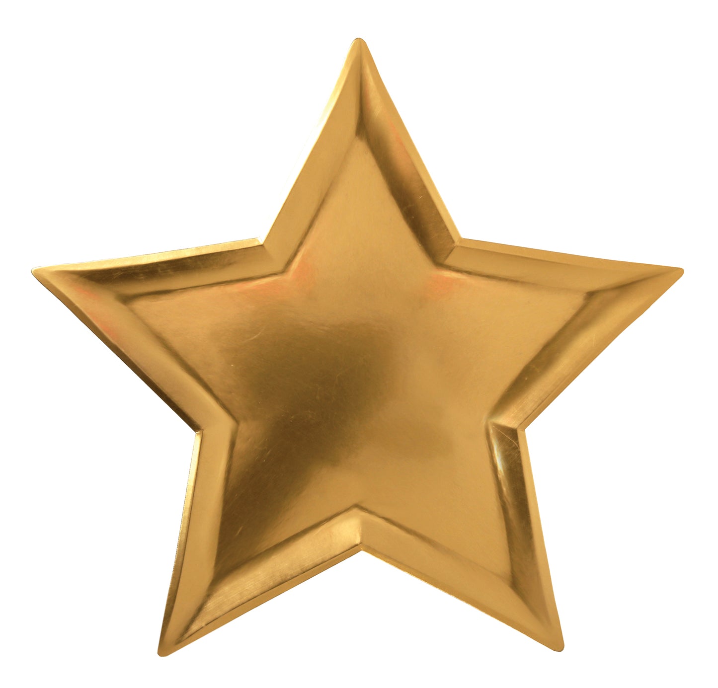 Star Gold Foil Plate