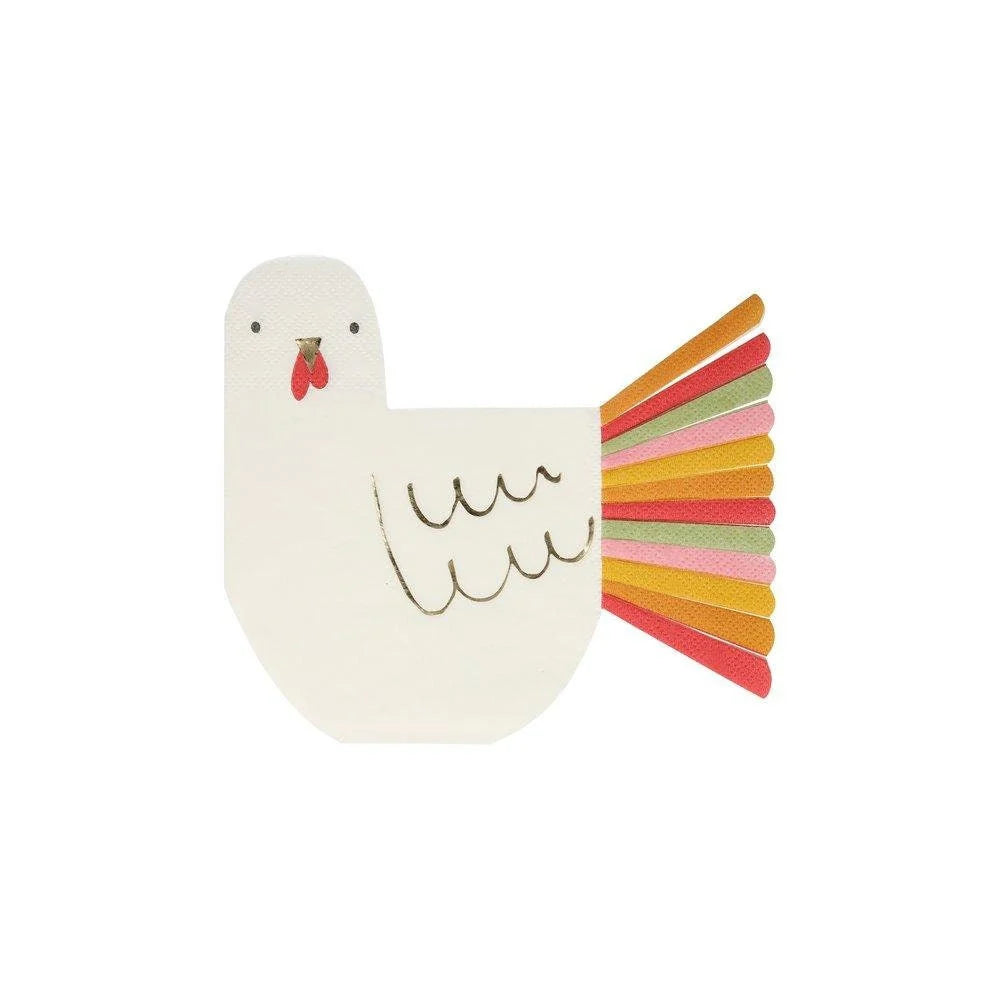 Thanksgiving Turkey Napkin