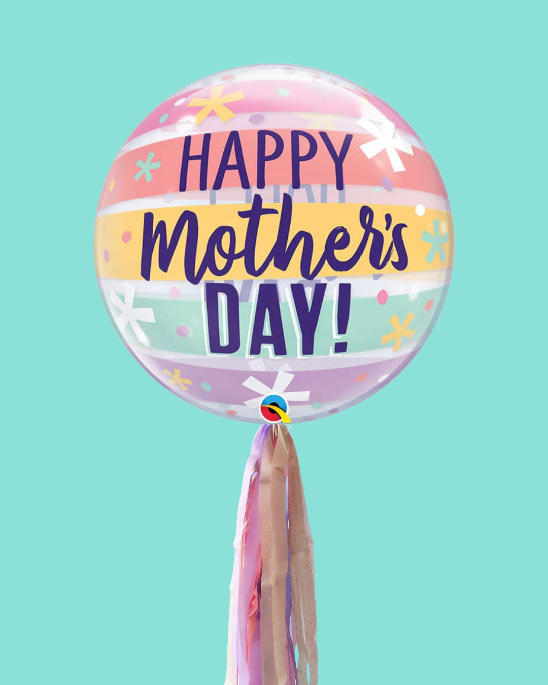 Orbz Mother's Day - Burbuja Transparente Lineas