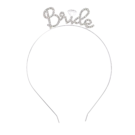 Diadema Bride Plata