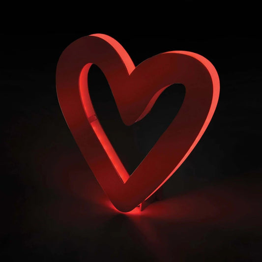 Heart Light Up Sign