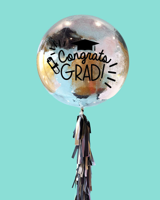 Burbuja Graduación - Pintura en bolitas